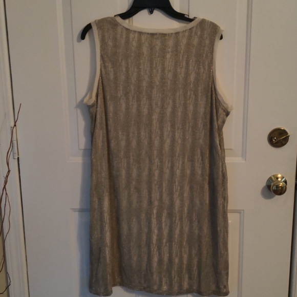 Daisy Fuentes metallic dress - Picture 2 of 4